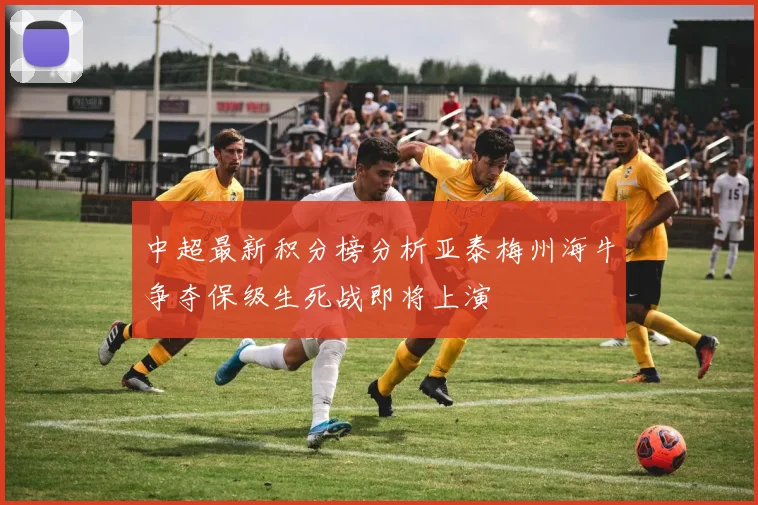中超最新积分榜分析亚泰梅州海牛争夺保级生死战即将上演